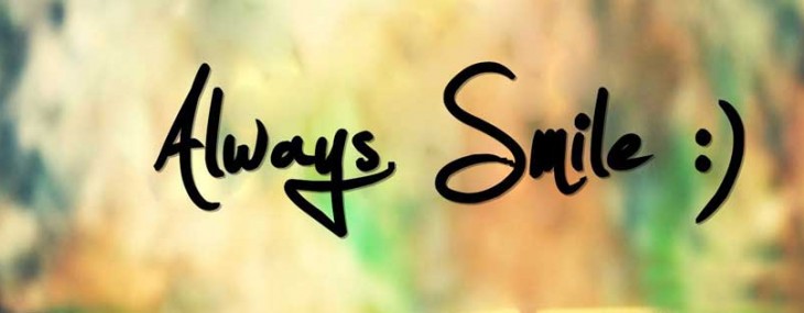 Always Smile Facebook Cover Picture