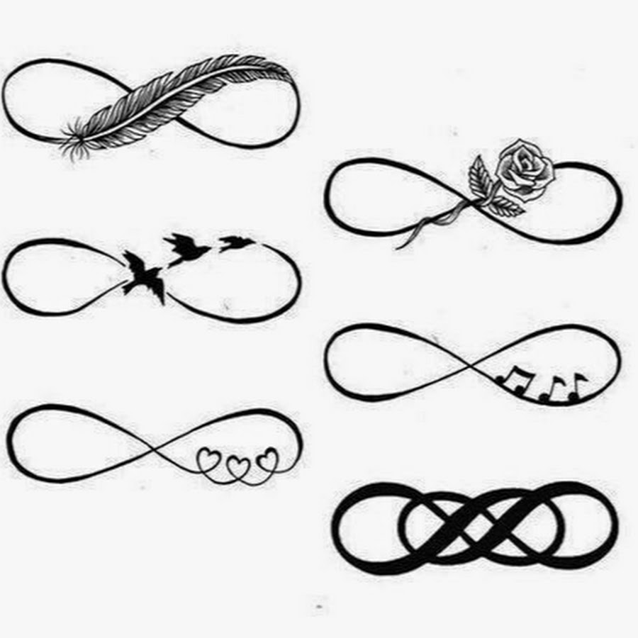 Amazing Infinity Tattoo Designs