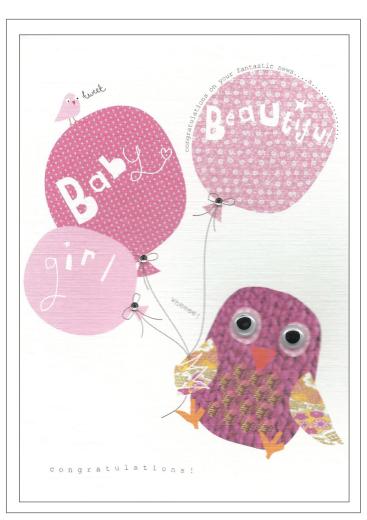 Beautiful Baby Girl Owl Picture