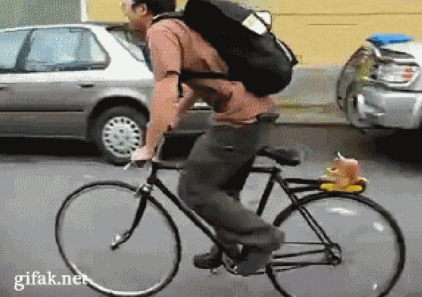 Funny Bicycle Gif