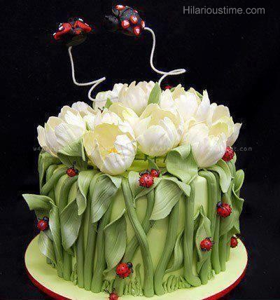 Funny Flower Cake