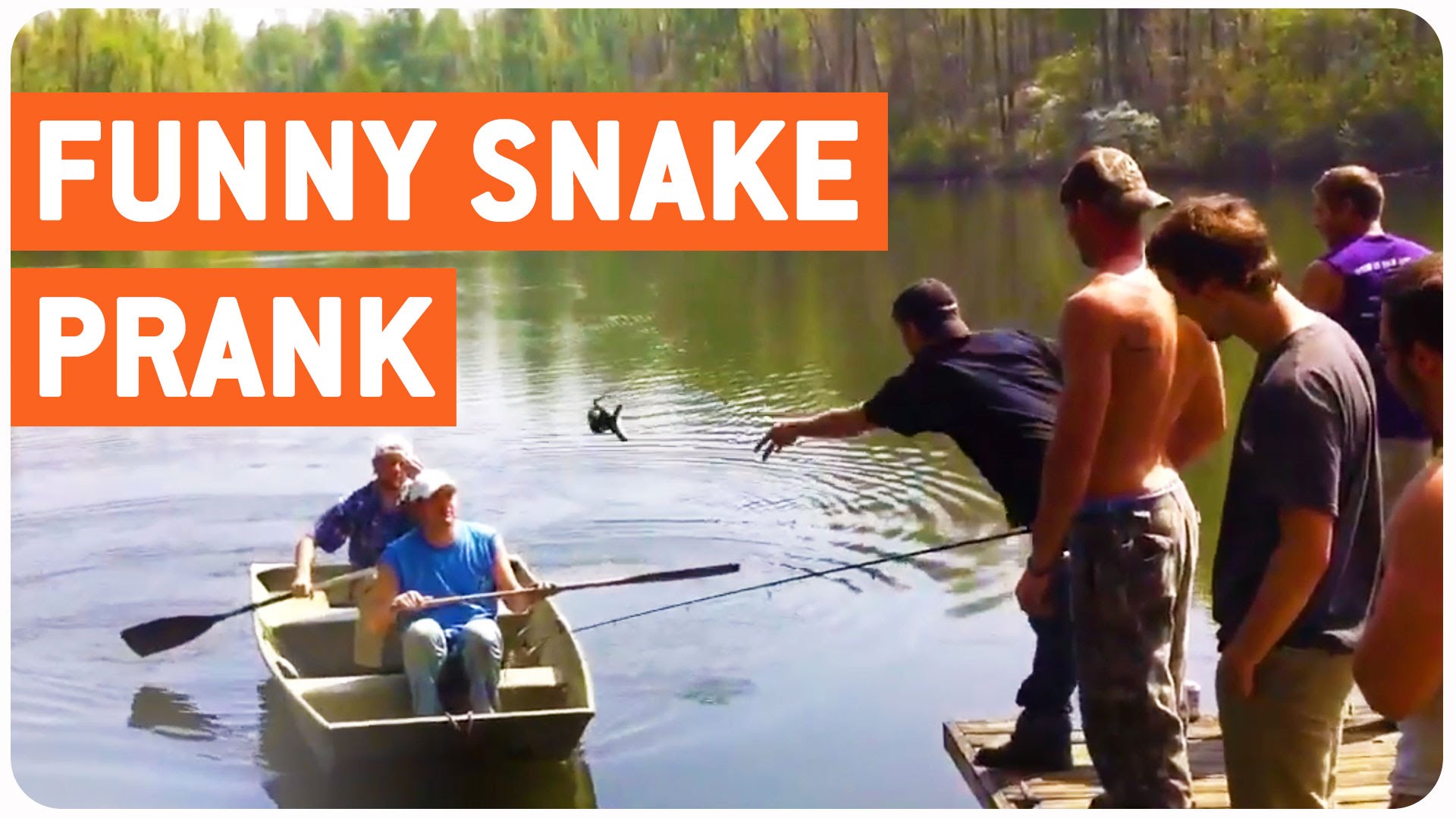 Funny Snake Prank Picture