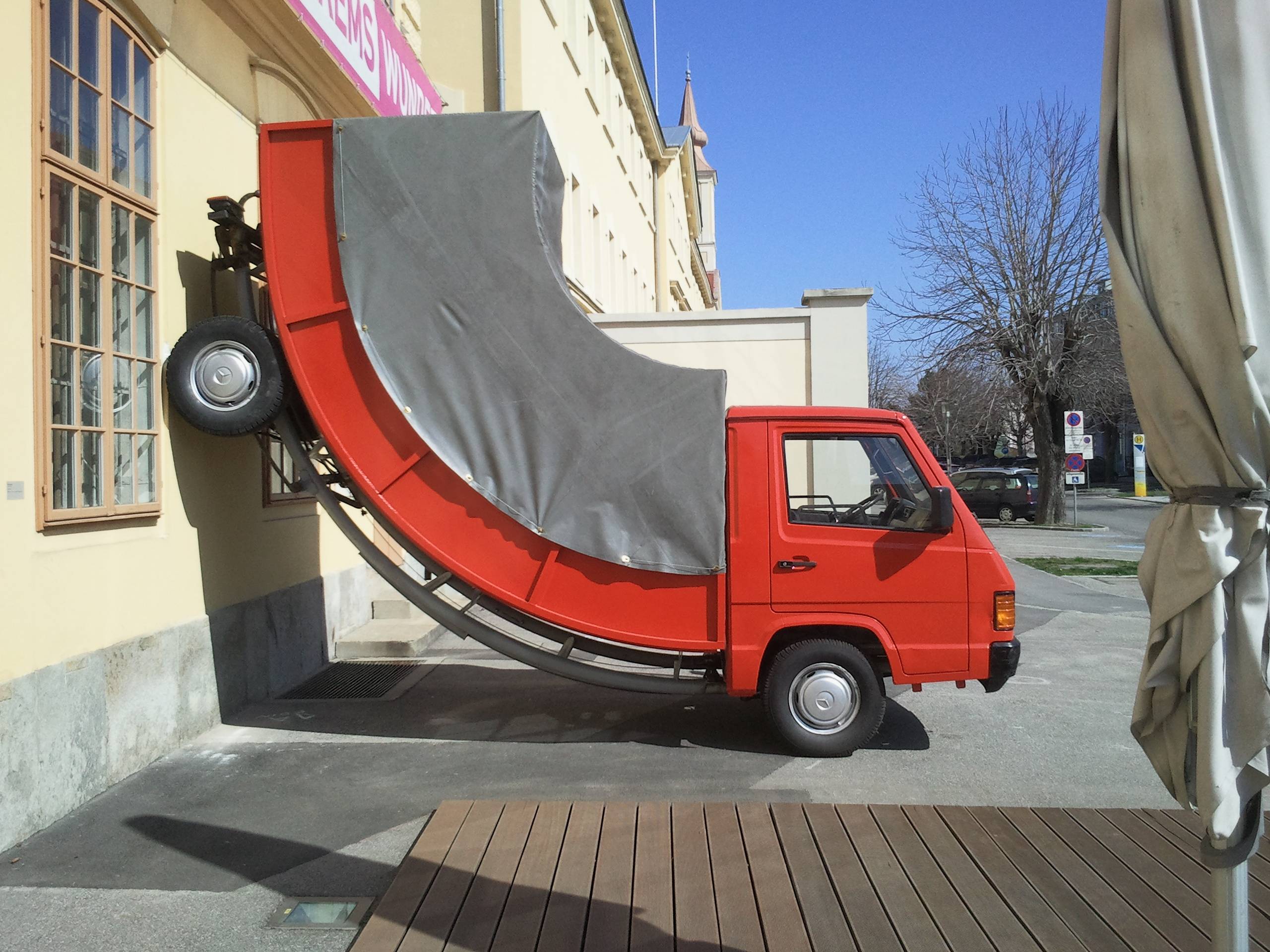 Funny Truck Parking Picture