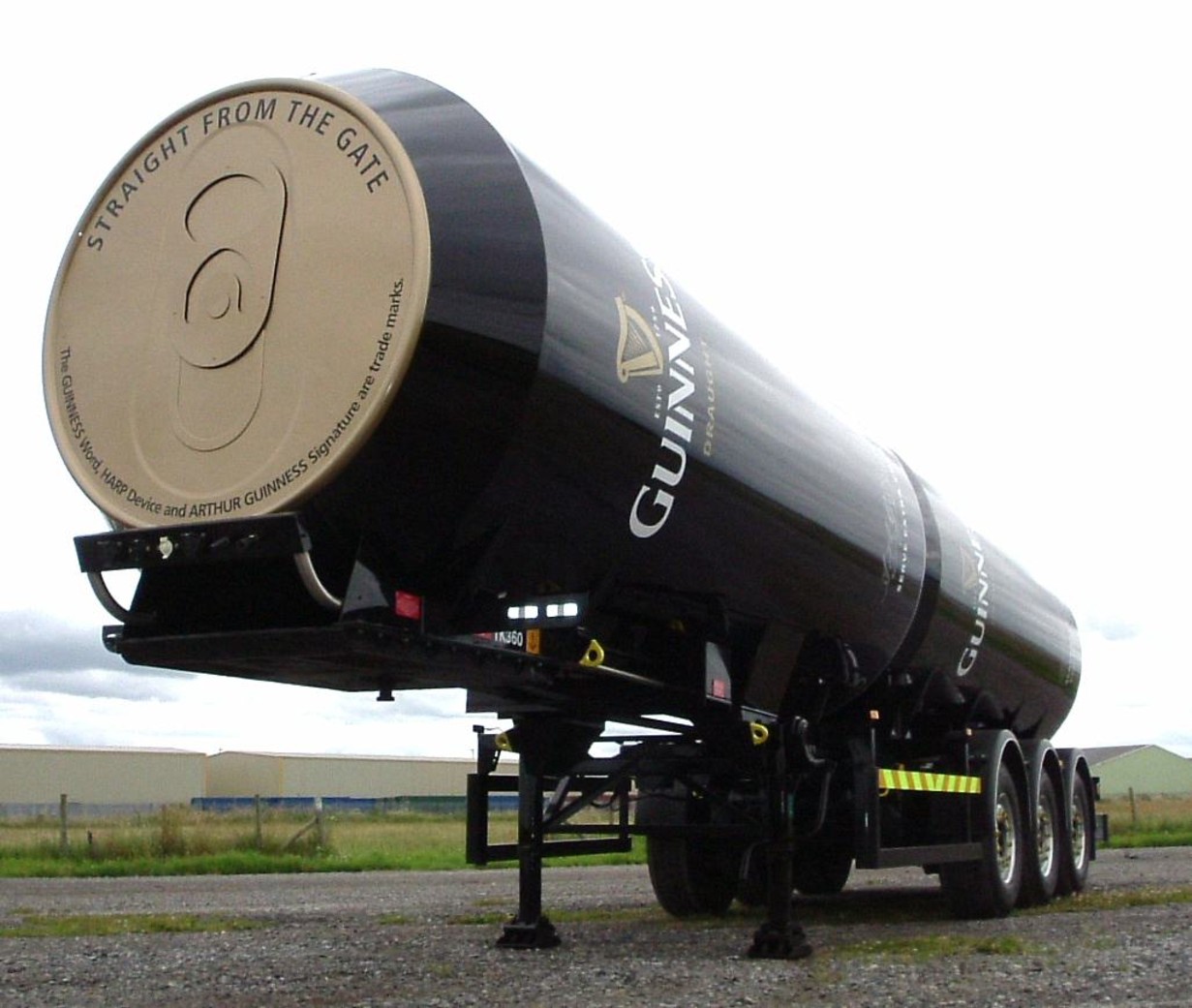 Guinness Drink Can Funny Truck Image