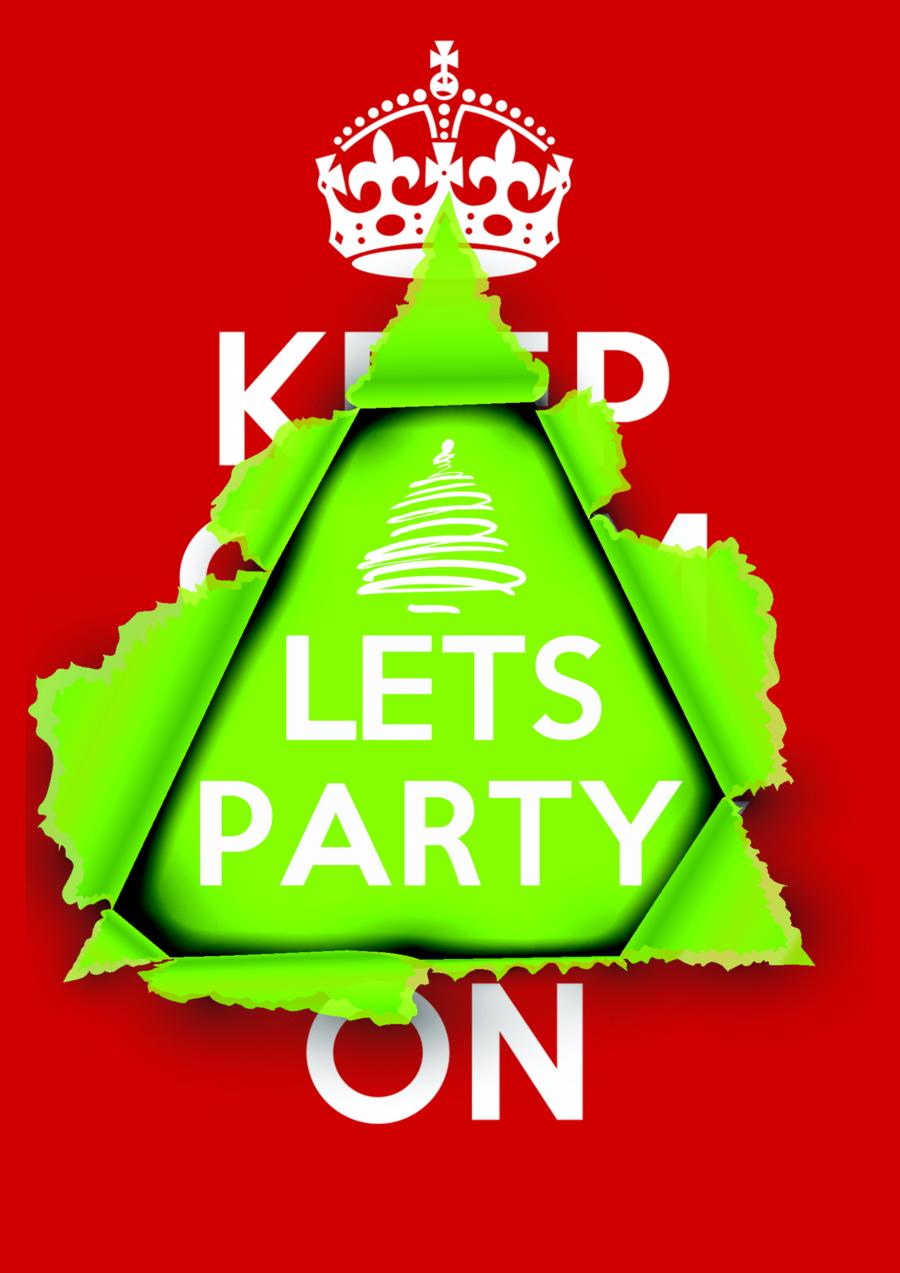 Keep Calm Let's Party On