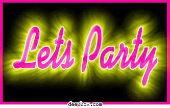 Let's Party Animated Background Picture
