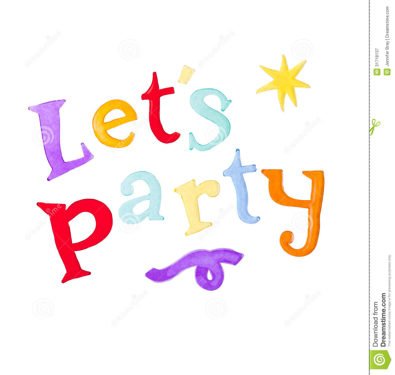Let's Party Greeting Card