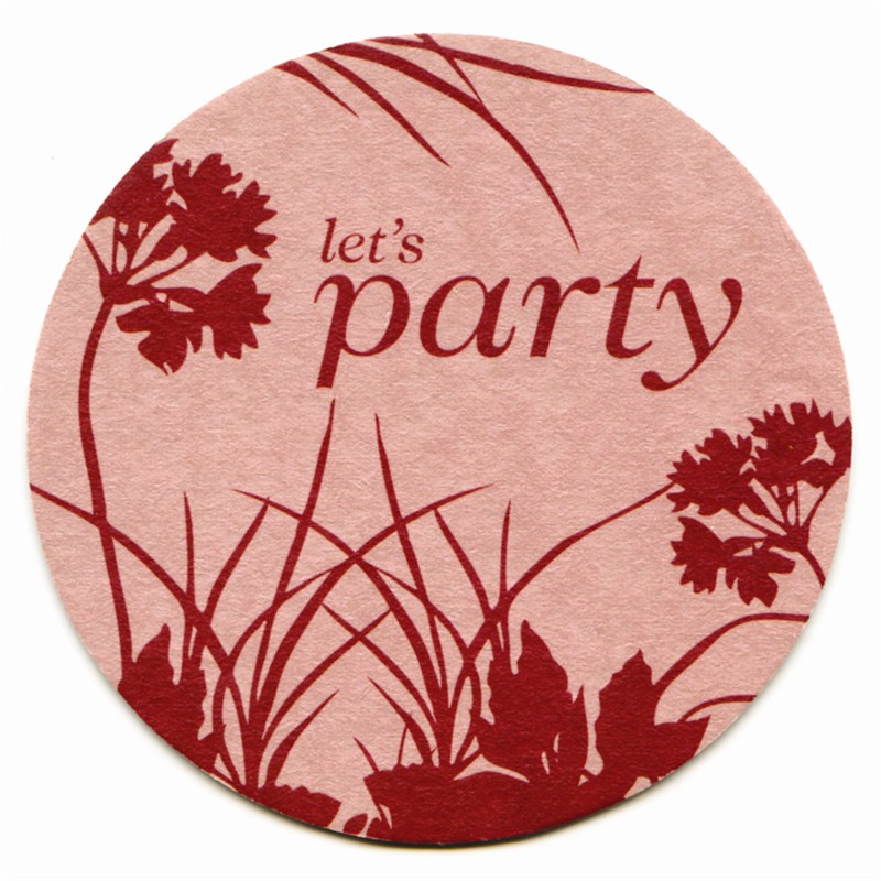 Let's Party Invitation Card