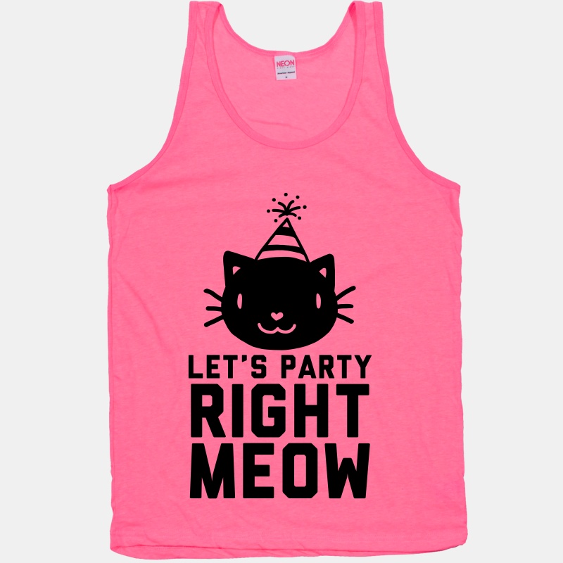 Let's Party Right Meow Hello Kitty