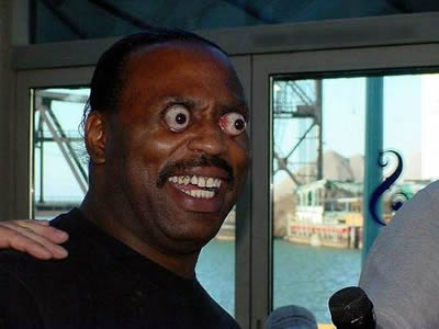 Man Scary Eyes Funny Picture