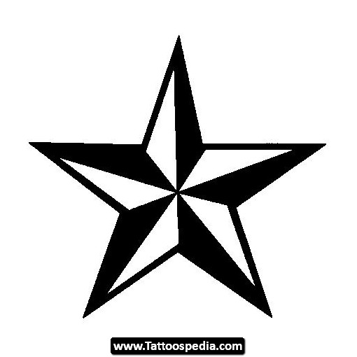 Nautical Star Tattoo Design Ideas