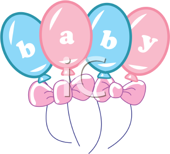New Baby Born Balloons Picture