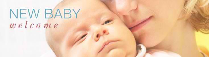 New Baby Welcome Header Image