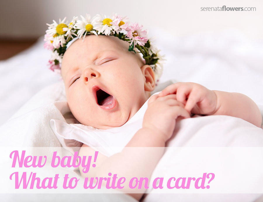 New Baby What To Write On A Card