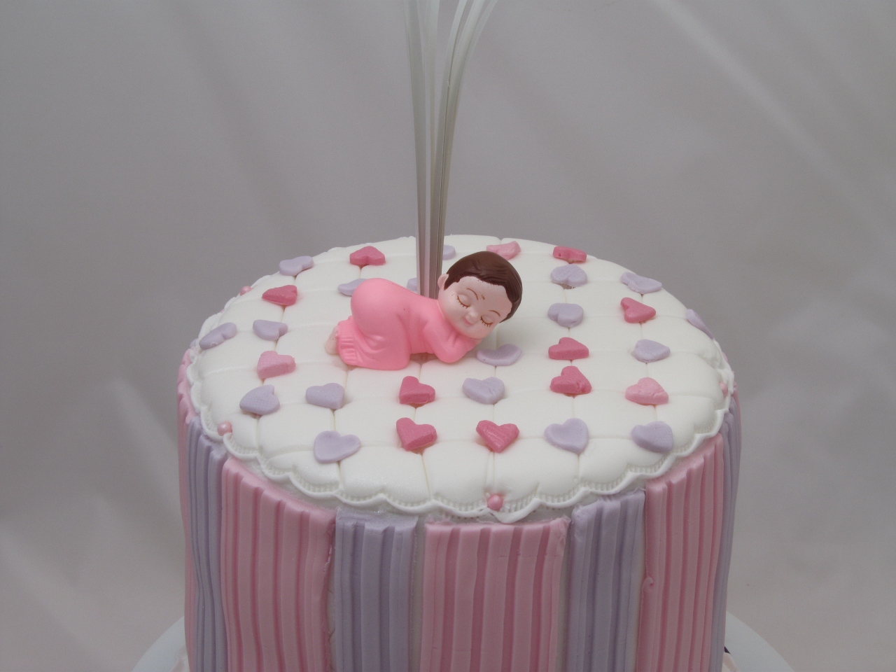 New Baby Wishes Beautiful Cake Picture