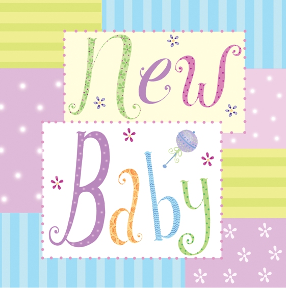 New Baby Wishes Card