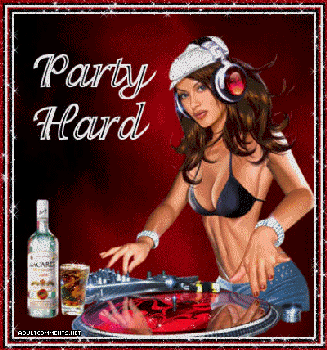 Party Hard DJ Girl Picture