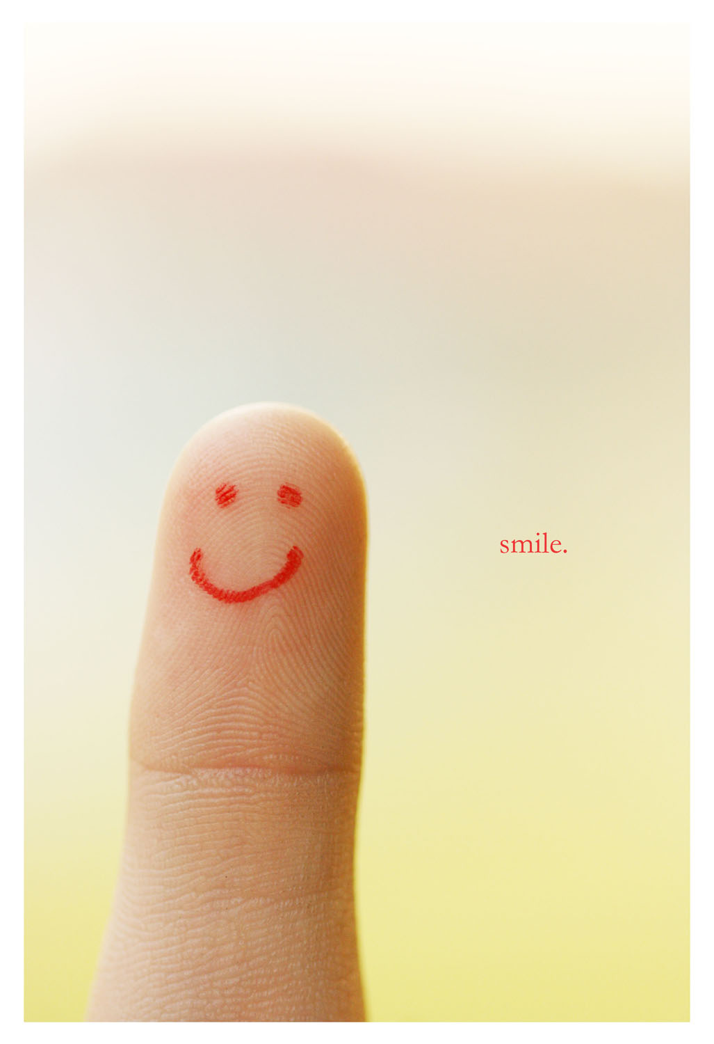 Smile Finger Picture