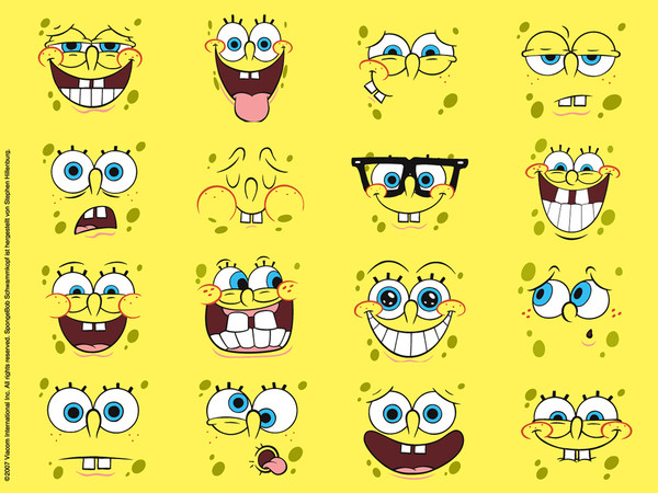 Spongebob Different Smiles Picture