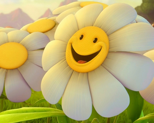 Sweet Smile Funny Flower