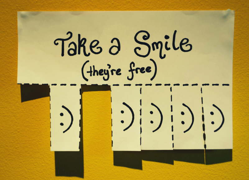 Take A Smile They're Free