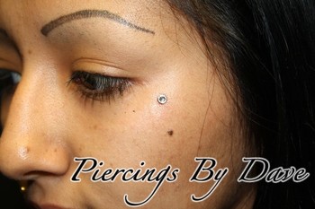 Teardrop Piercing by Dave