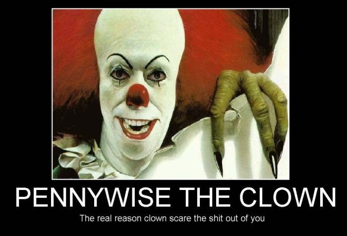 The Real Reason Clown Scare The Shit Out Of You Funny Poster