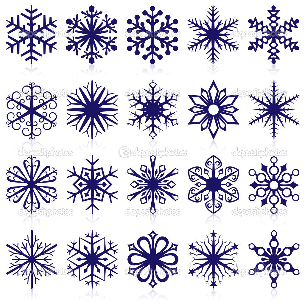 Unique Snowflake Design Tattoo Flash