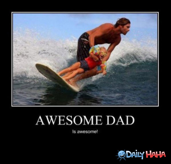 Awesome Dad Funny Poster