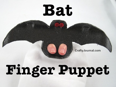 Bat Finger Puppet Funny Picture