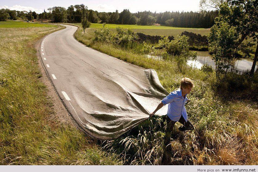 Funny Amazing Road Art