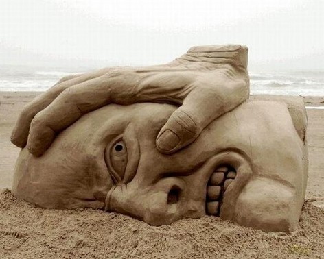 Funny Amazing Sand Art Picture