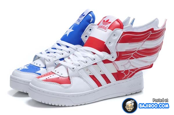 Funny American Shoes Picture