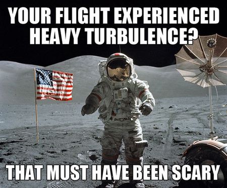 Funny American Unimpressed Astronaut Picture