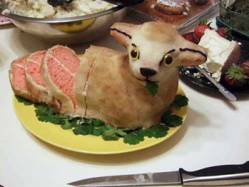 Funny Animal Cake Picture