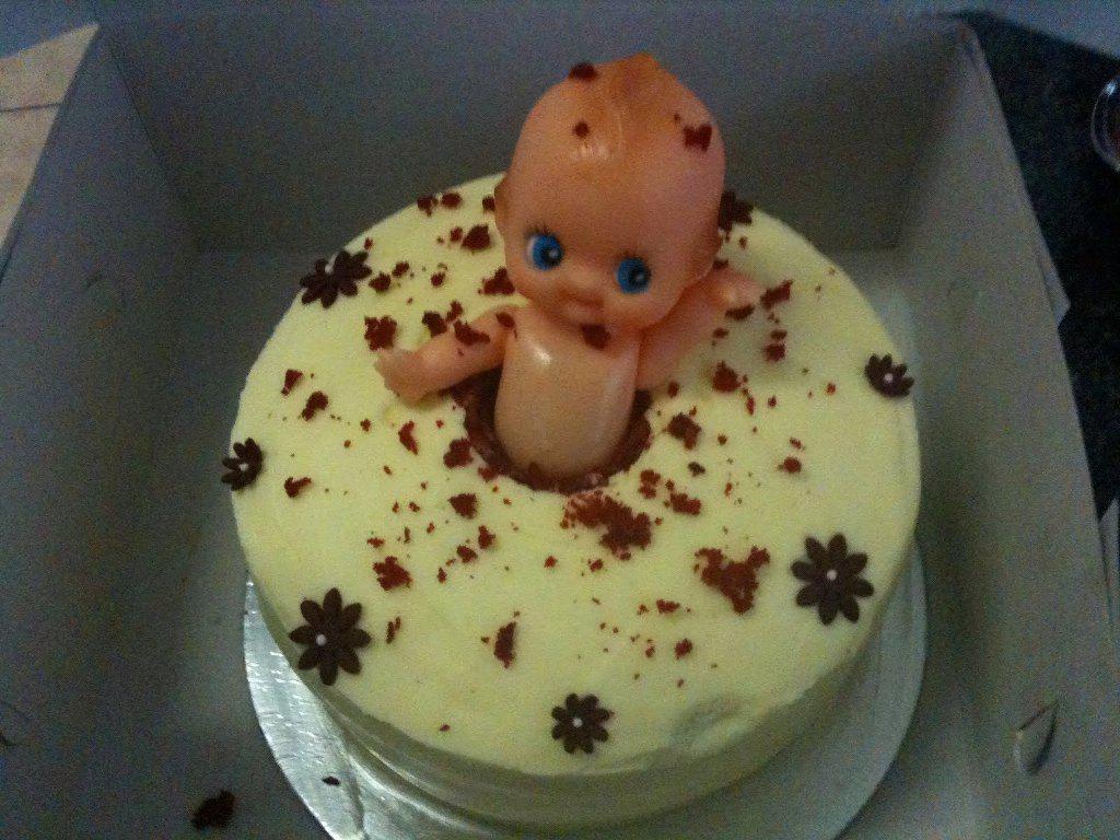 Funny Baby Doll Cake