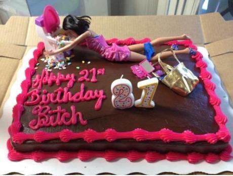 Funny Birthday Cake Picture