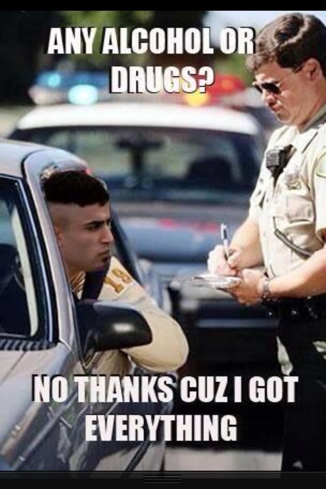 Funny Cop Question Meme