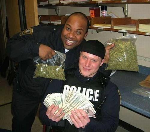 Funny Cops With Weed And Money