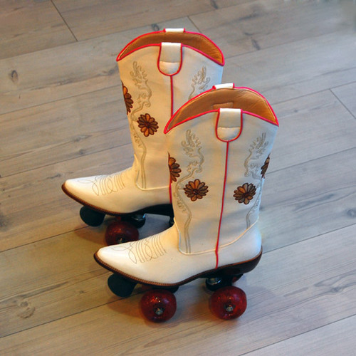 Funny Cowboy Roller Skates