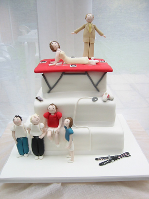 Funny Wedding Cake Picture