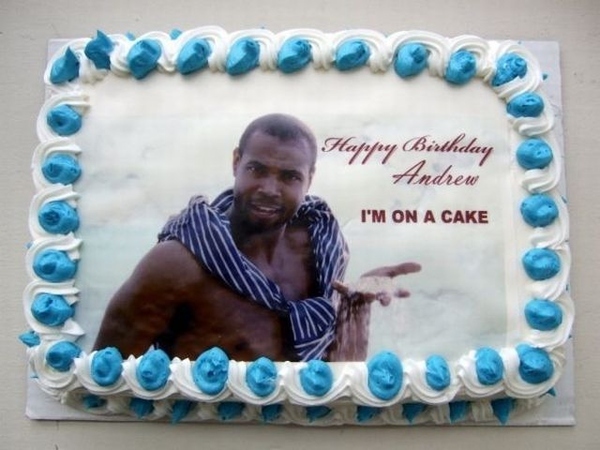 I Am On Cake Funny Picture
