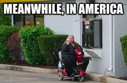 Meanwhile In America Funny Caption