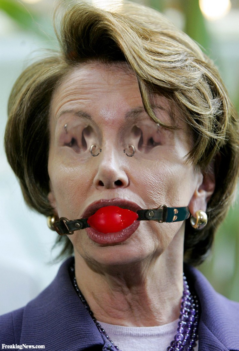 Nancy Pelosi With Ears Eyes Funny Picture