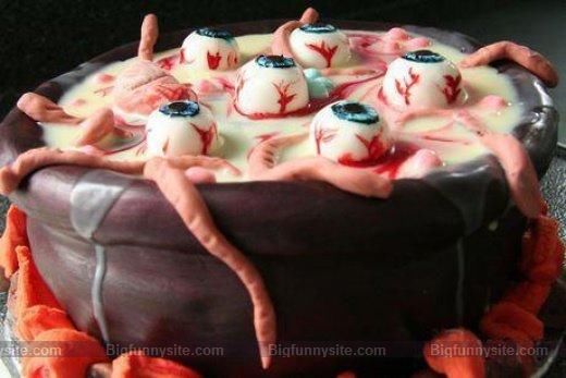 Scary Halloween Funny Cake