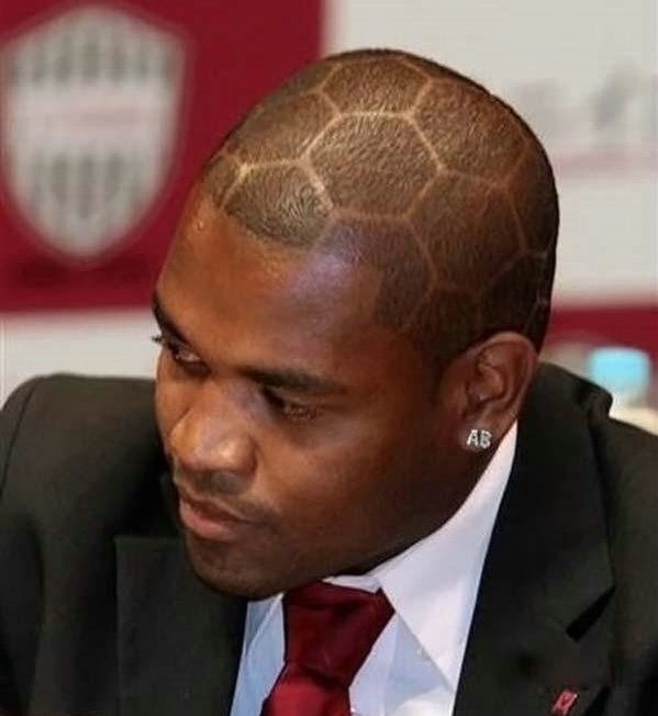 Soccer Hairstyle Funny Picture