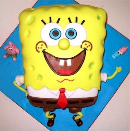 Spongebob Funny Cake Picture