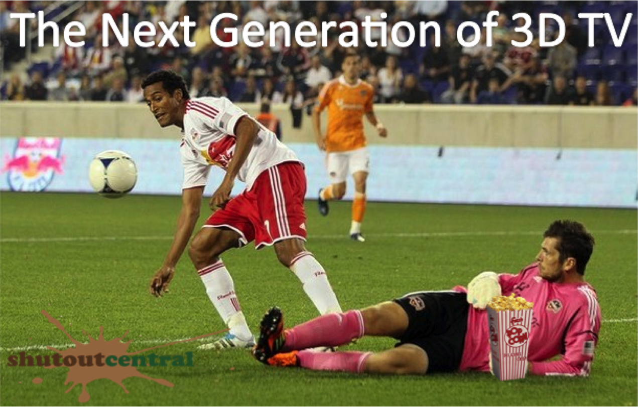 The Next Generation Of 3d TV Funny Soccer Picture