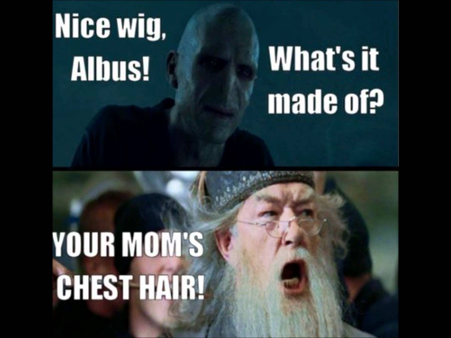 Your Mom's Chest Hair Funny Mean Image