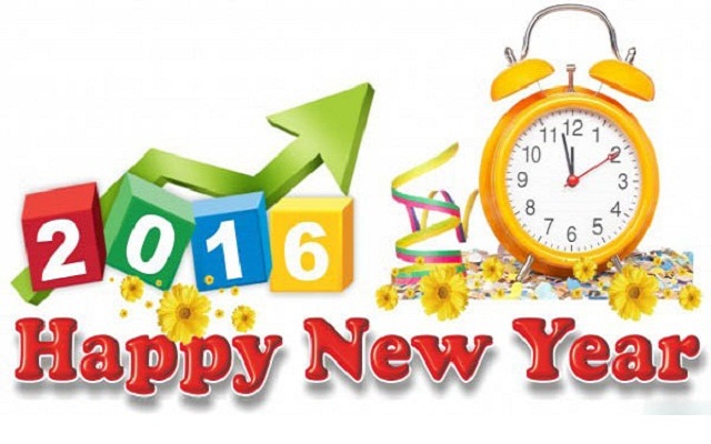 2016 Happy New Year Clipart